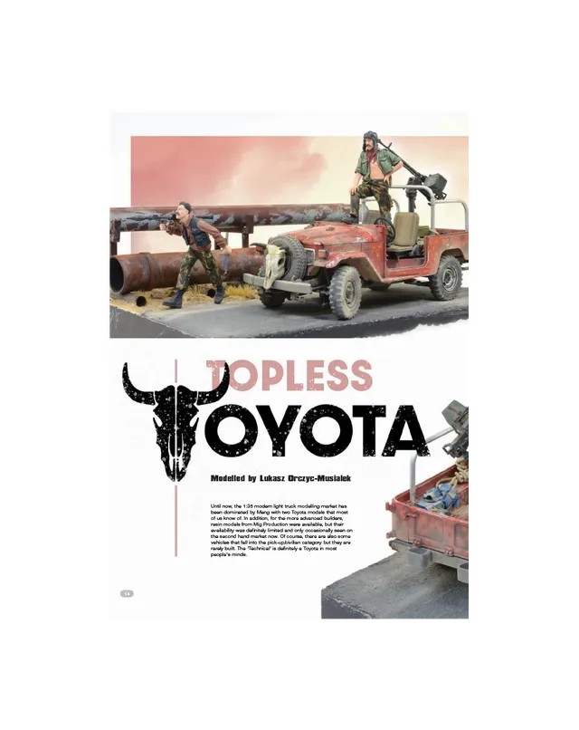 AFV Modeller AFV129 articolo PDF Topless Toyota