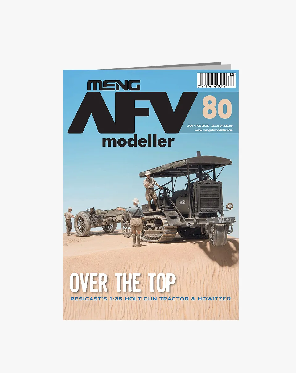 AFV Modeller Issue 80 rivista mezzi militari