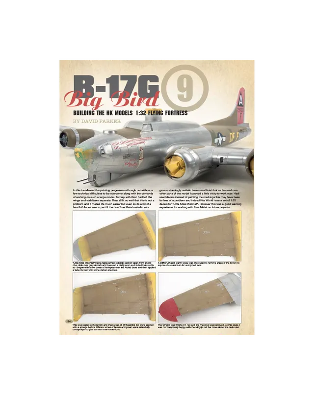 AFV Modeller AIR58 Big Bird B-17 Parte 9 rivista PDF aerei