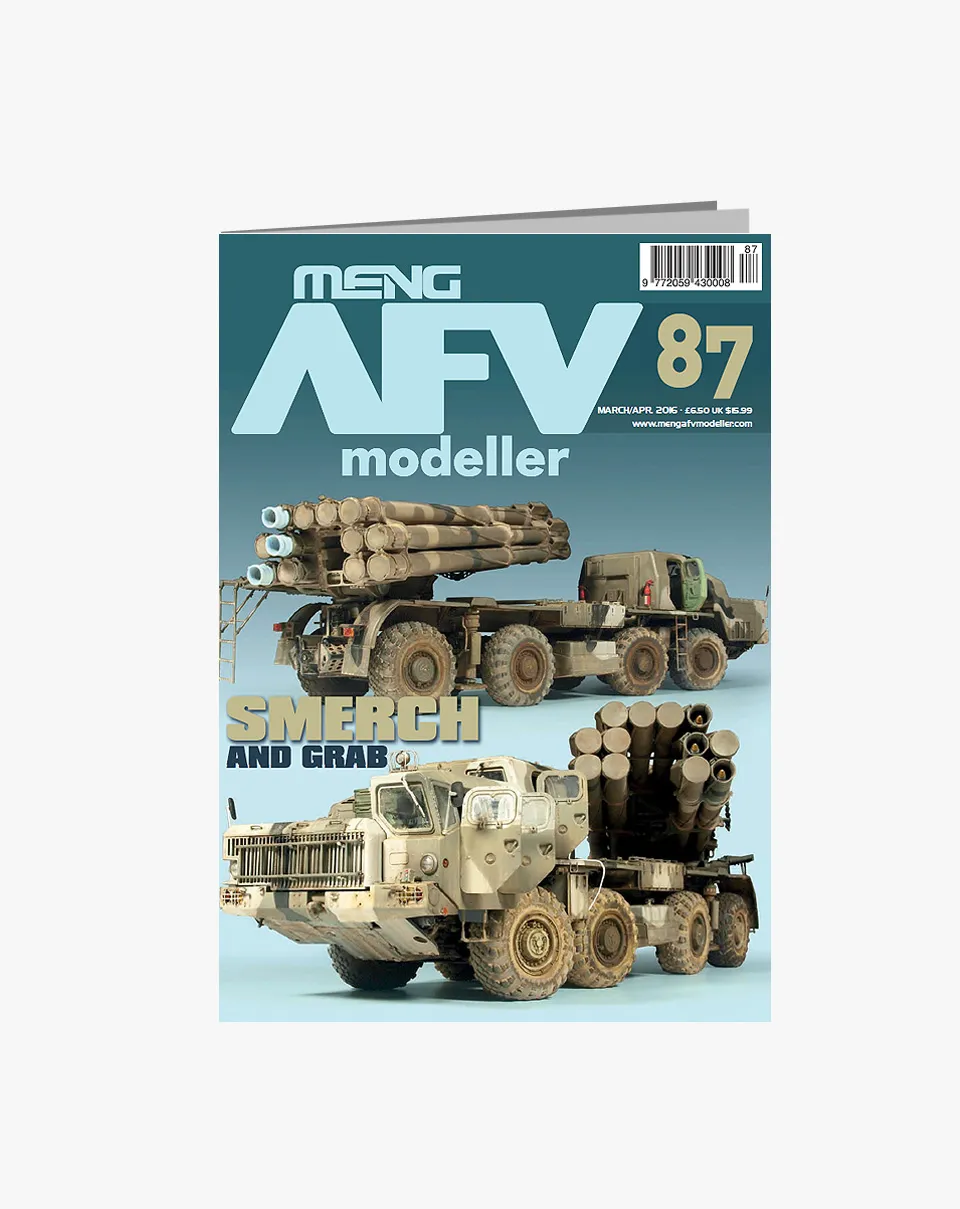 AFV Modeller Issue 87 rivista in inglese