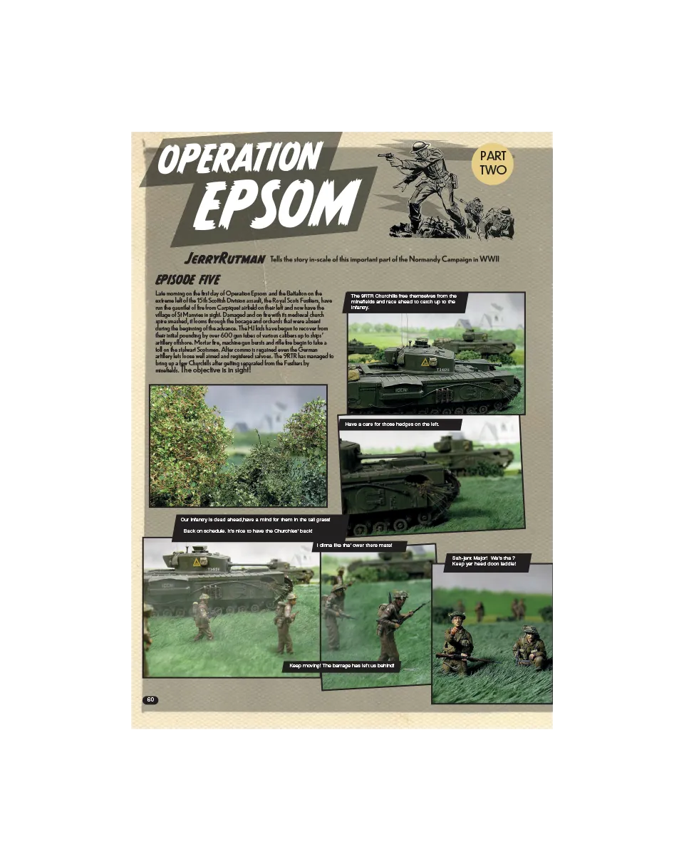 AFV Modeller AFV121 Operation Epsom 2 rivista PDF