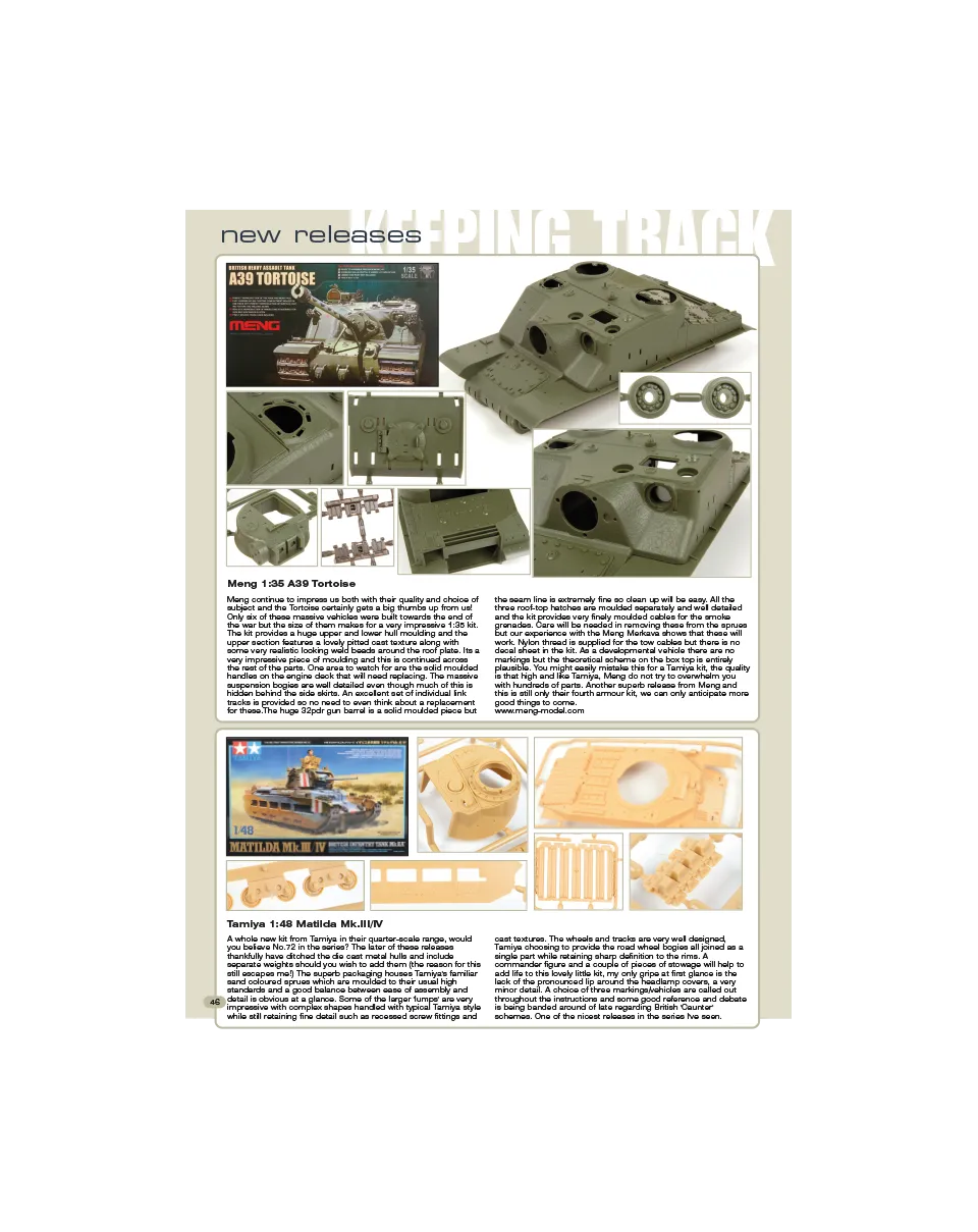 AFV Modeller AFV67 articolo PDF Keeping Track