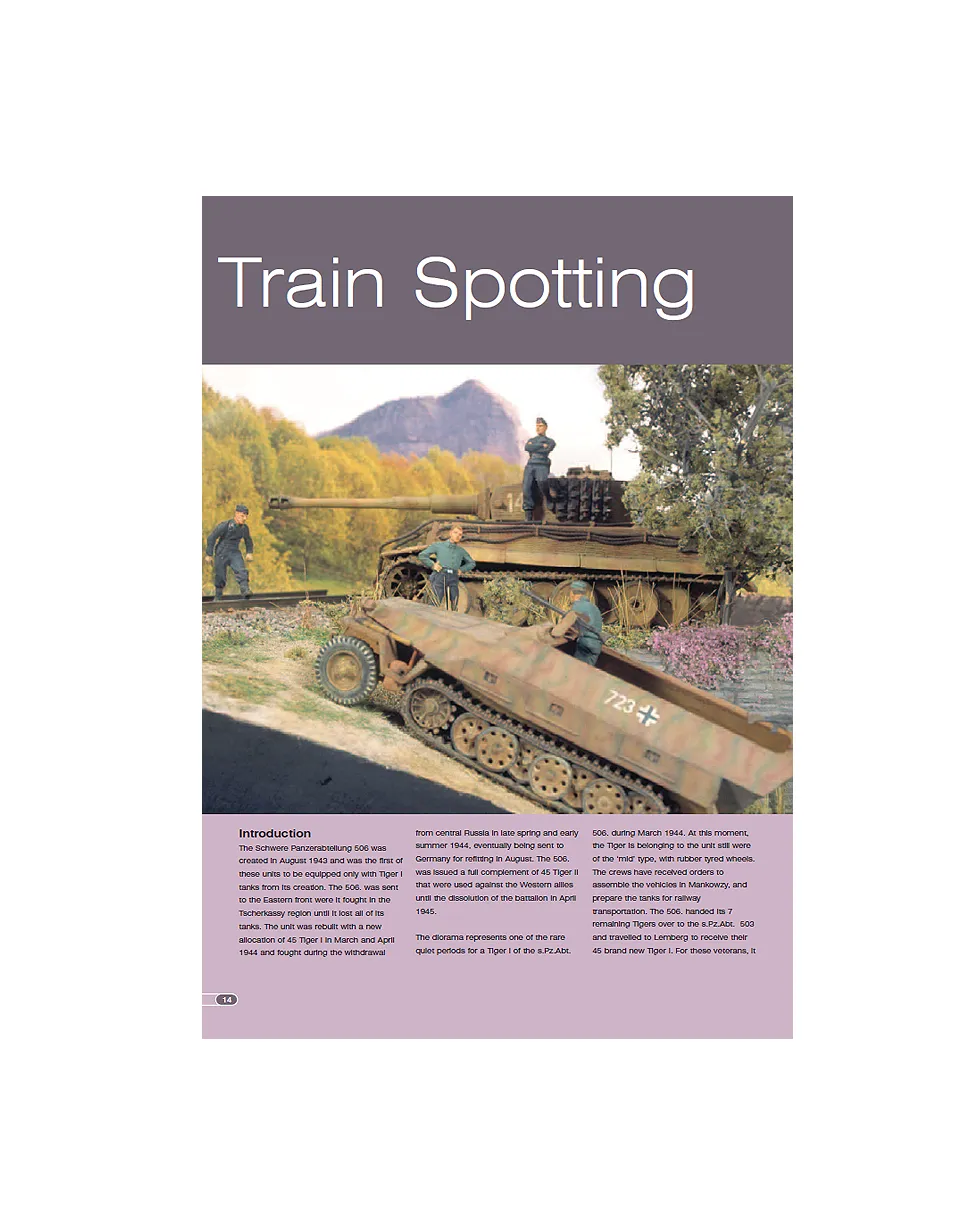 AFV Modeller Issue 13 Train Spotting articolo PDF