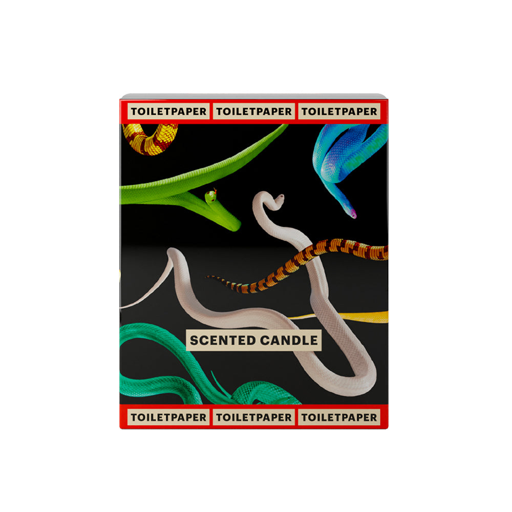 TOILETPAPER Snakes candela profumata vaniglia pepe 200 g