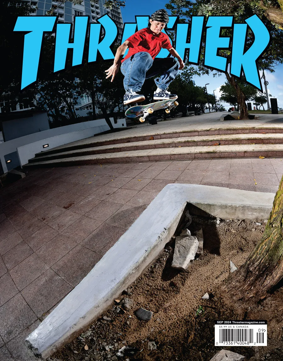 Thrasher Magazine rivista settembre 2024 copia singola