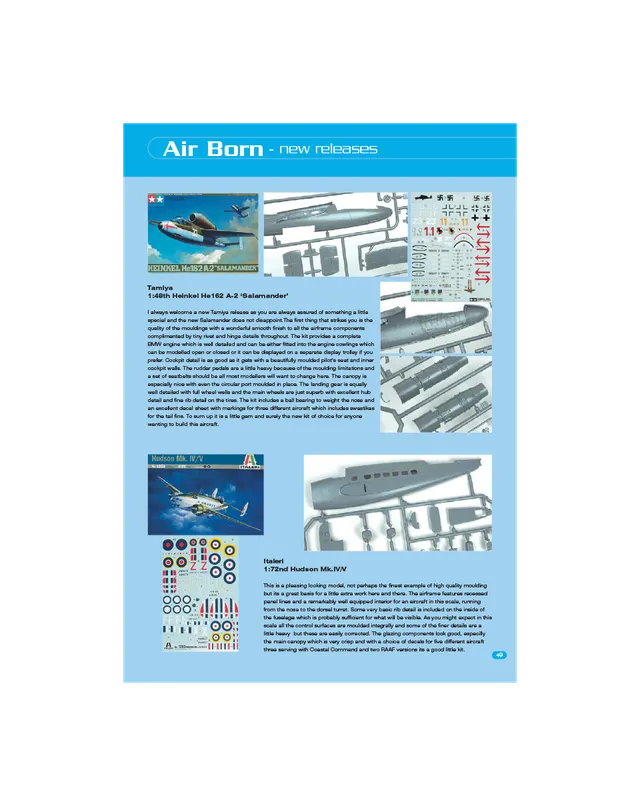 AFV Modeller AIR 7 Air Born articolo pdf aerei