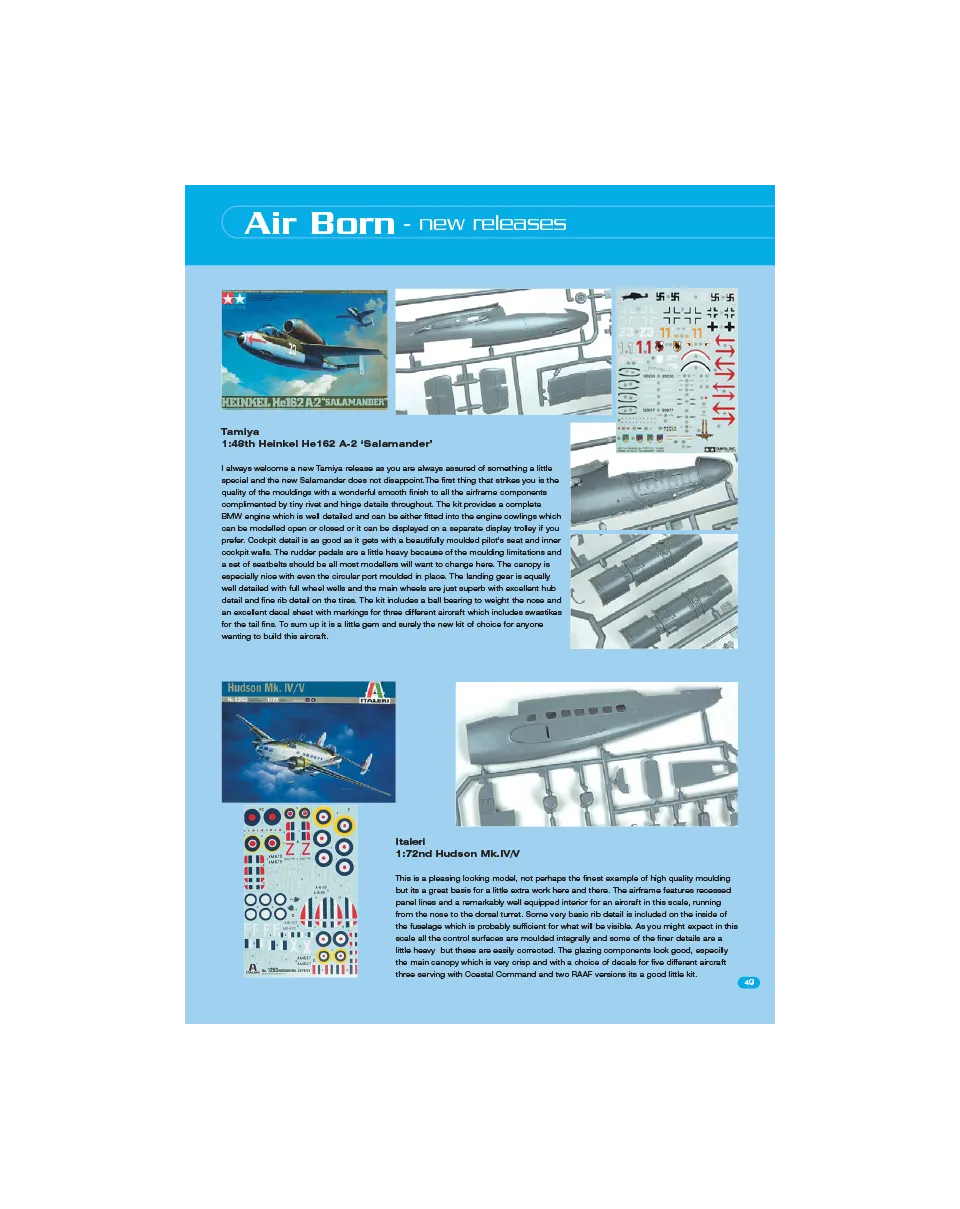 AFV Modeller AIR 7 Air Born articolo pdf aerei