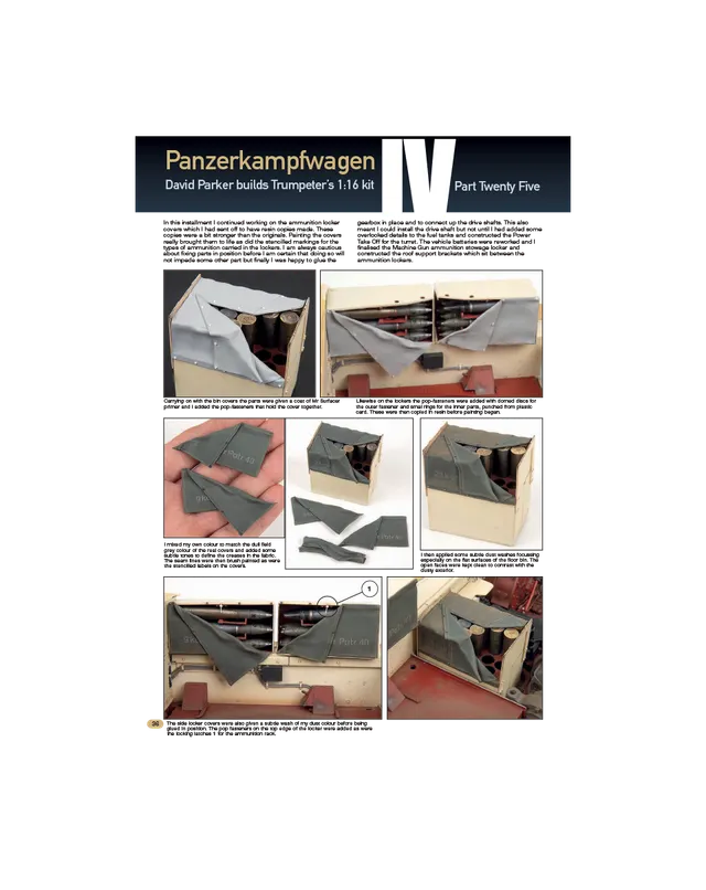 AFV Modeller AFV107 articolo PDF Panzerkampfwagen IV Part 25