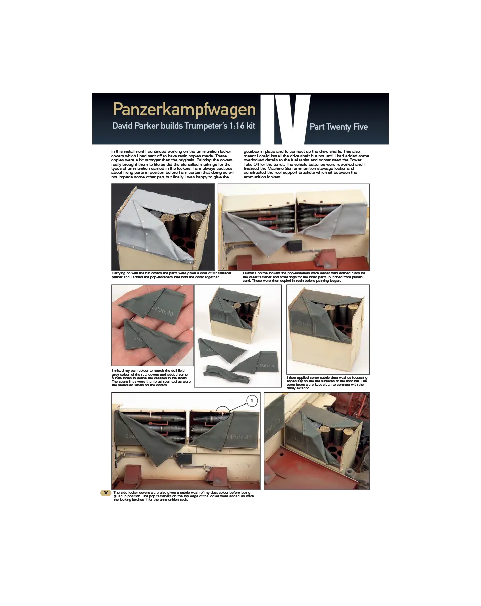 AFV Modeller AFV107 articolo PDF Panzerkampfwagen IV Part 25