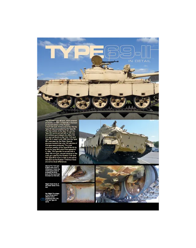 AFV MODELLER AFV 70 articolo PDF T-69 II