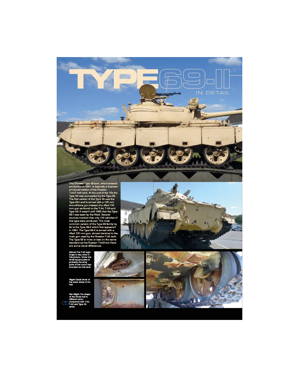 AFV MODELLER AFV 70 articolo PDF T-69 II
