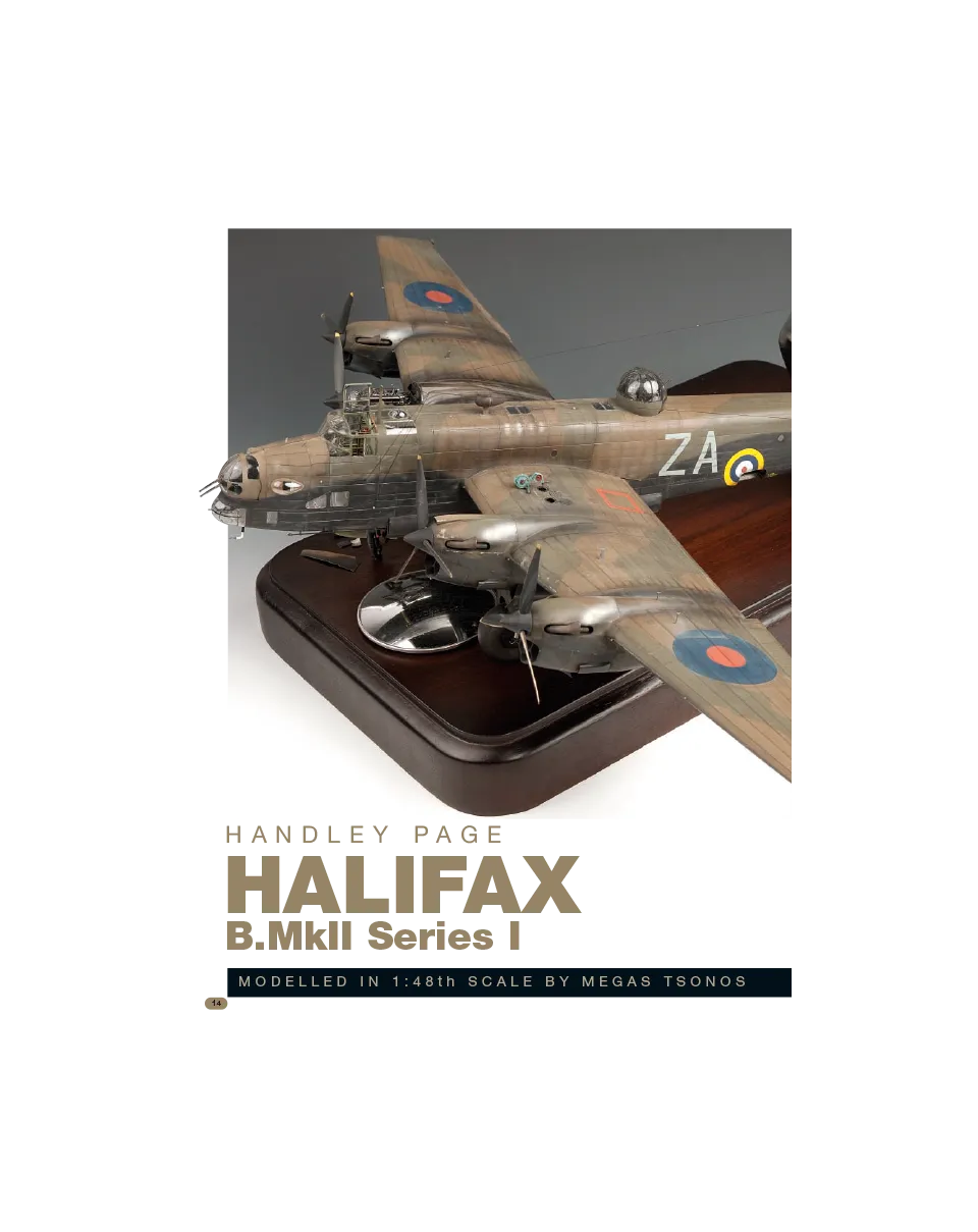 AFV Modeller AIR30 articolo PDF Halifax B MkII Series I