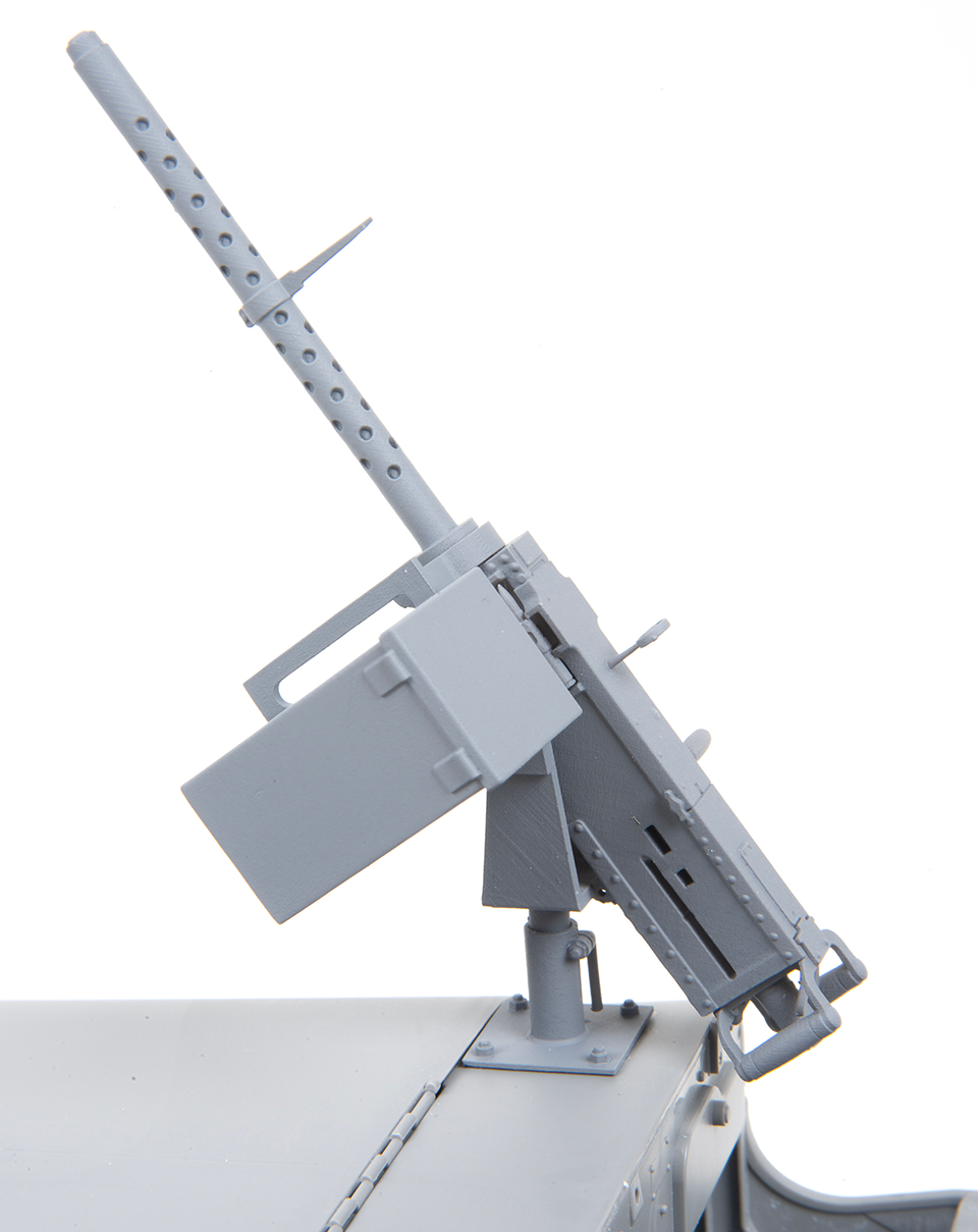 AFV Modeller 16093 LRDG/SAS M2 Browning dettaglio 1:16