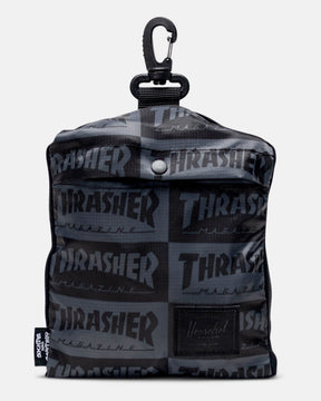 Thrasher Herschel Packable Daypack zaino nero 24,5 L