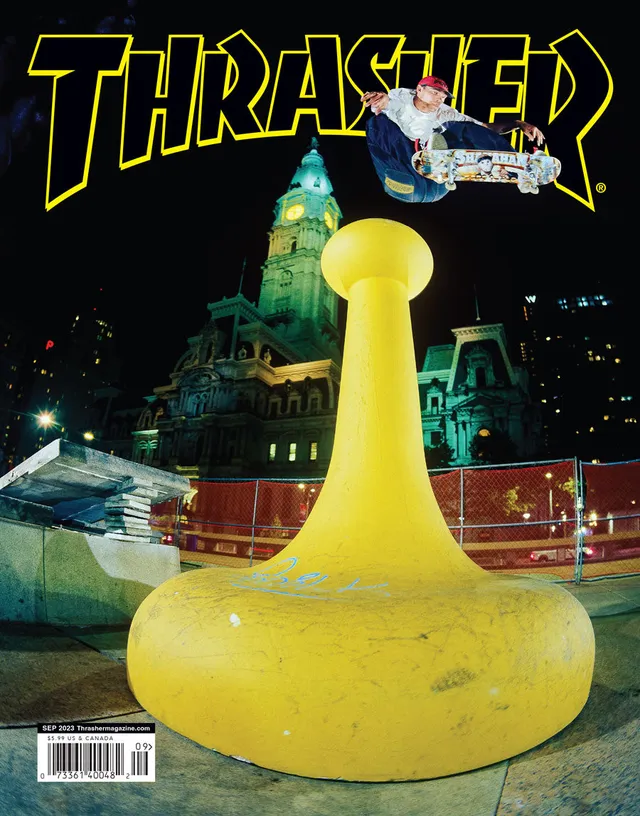 Thrasher Magazine settembre 2023 rivista copia singola