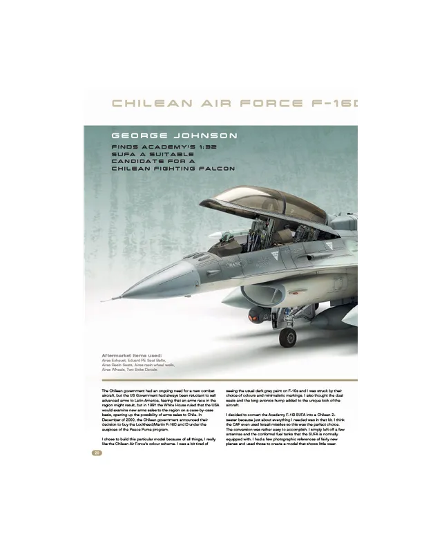 AFV Modeller AIR 91 articolo PDF Fighting 50 copia singola