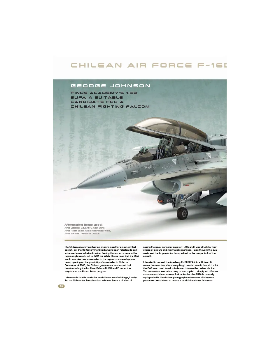 AFV Modeller AIR 91 articolo PDF Fighting 50 copia singola