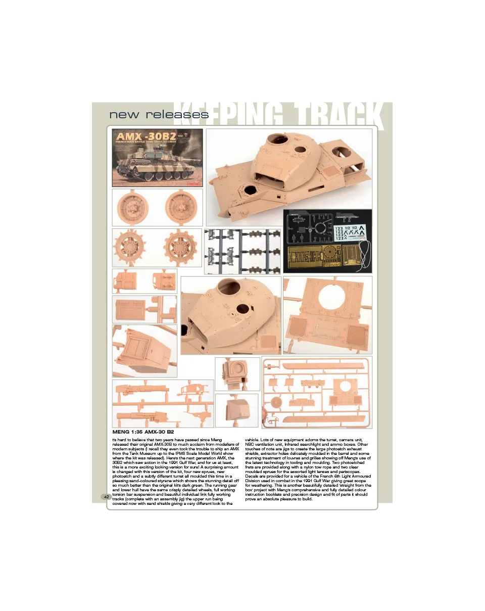 AFV Modeller AFV79 Keeping Track articolo PDF copia singola