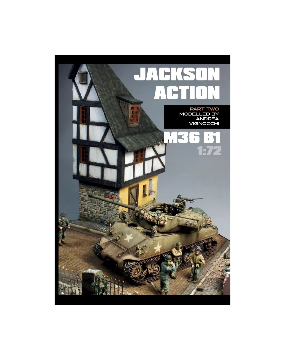 AFV Modeller AFV 100 rivista PDF Jackson M36 parte 2