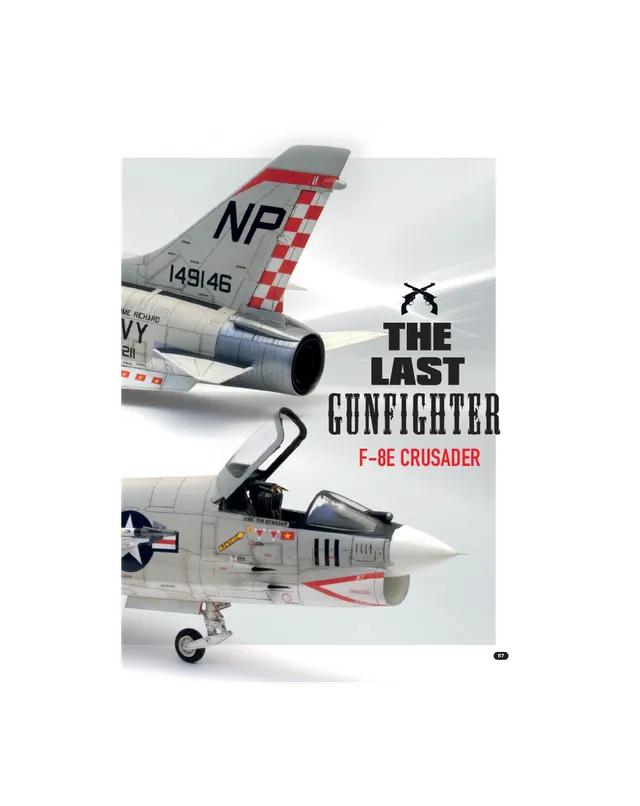 AFV Modeller AIR 122 articolo PDF F-8E Last Gunfighter