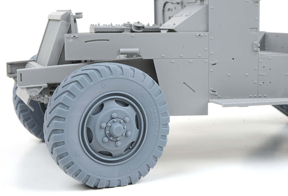 AFV Modeller 16316 M3/M3A1 Halftrack ruote anteriori 1:16 resina