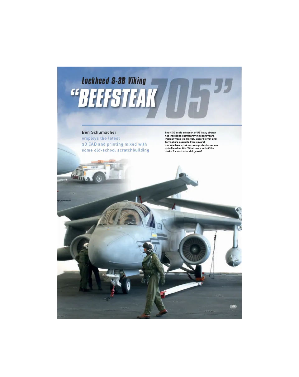 AFV Modeller AIR AIR89 articolo PDF S-3B 1:32 copia singola