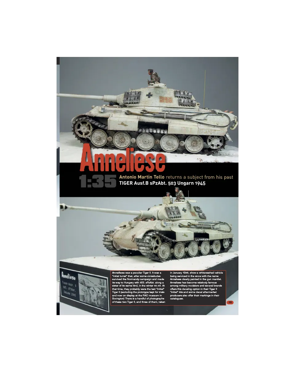 AFV Modeller AFV 115 PDF Anneliesse diorama