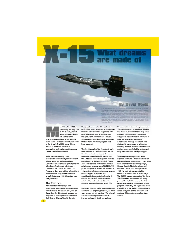 AFV Modeller AIR17 X-15 articolo PDF copia singola