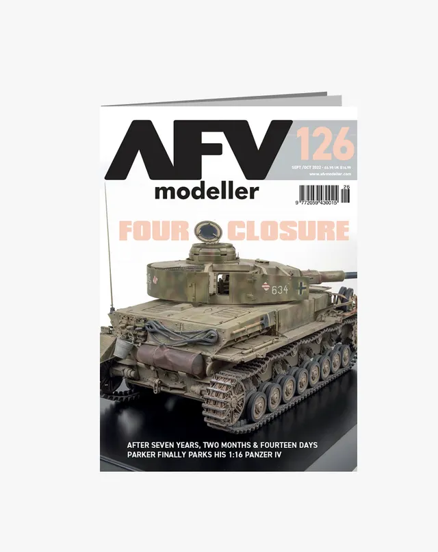 AFV Modeller Issue 126 rivista modellismo copia singola