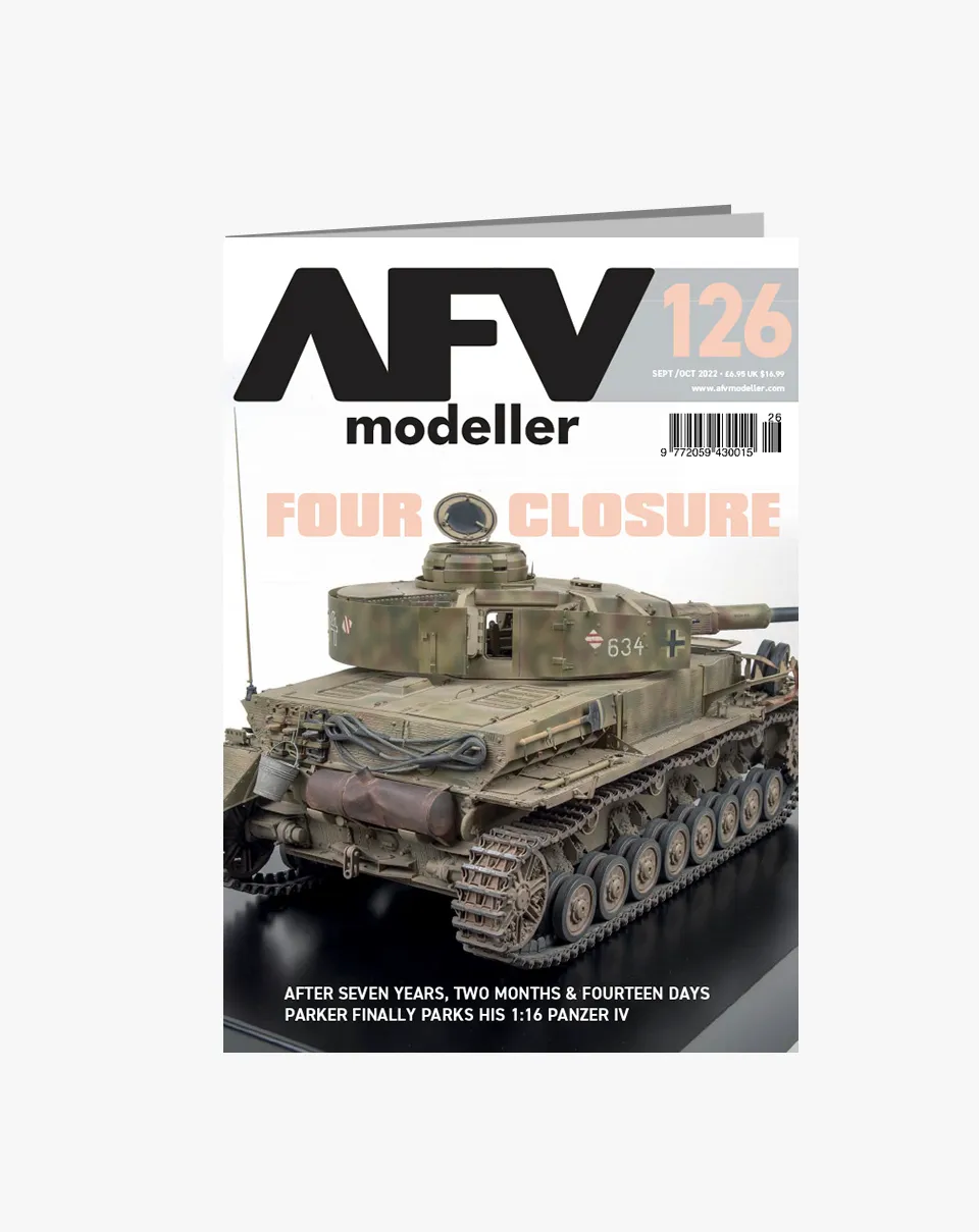 AFV Modeller Issue 126 rivista modellismo copia singola