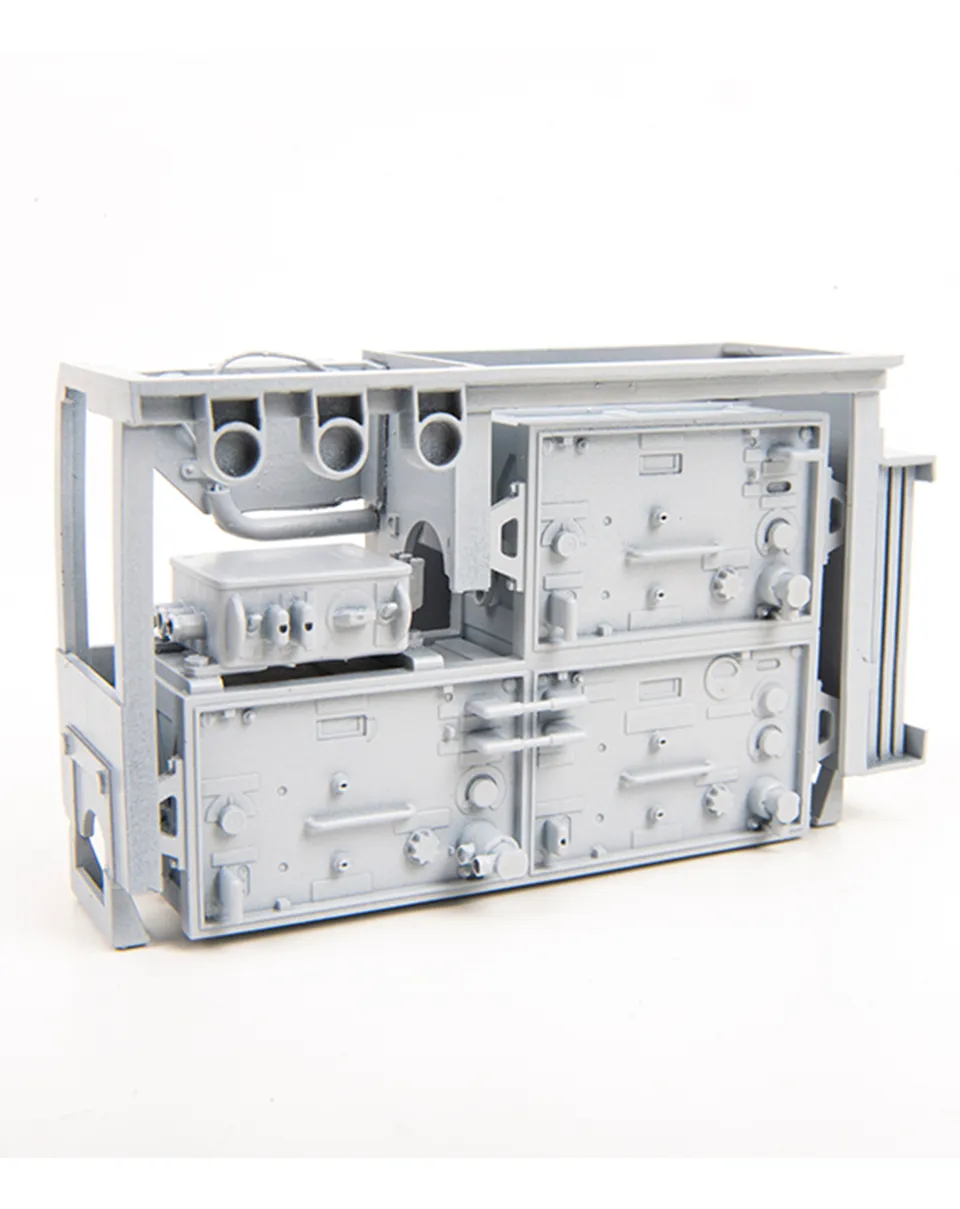 AFV Modeller King Tiger Radio Racks dettaglio 1:16