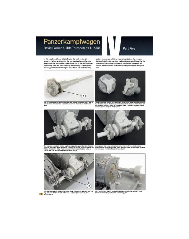 AFV Modeller AFV87 Panzer IV Parte 5 articolo PDF blindati