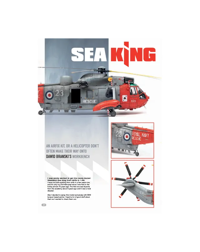 AFV Modeller AIR 115 Sea King articolo PDF modellismo