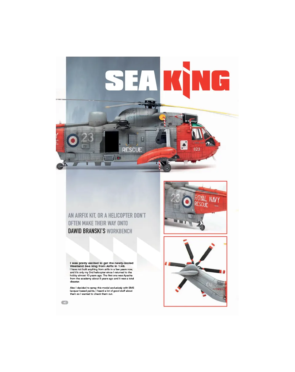 AFV Modeller AIR 115 Sea King articolo PDF modellismo