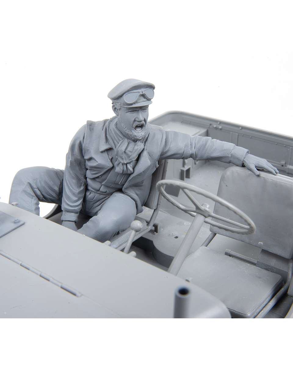 AFV Modeller 16096 figure 1:16 Jeep Gunner LRDG