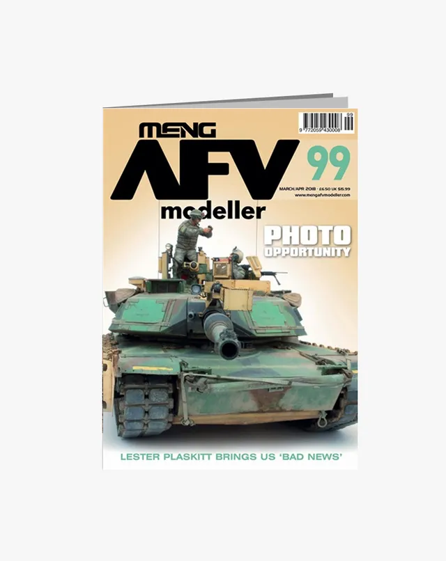 AFV Modeller Meng Issue 99 rivista copia singola mezzi militari
