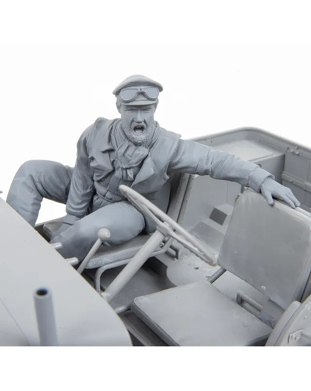 AFV Modeller 16096 figure 1:16 Jeep Gunner LRDG