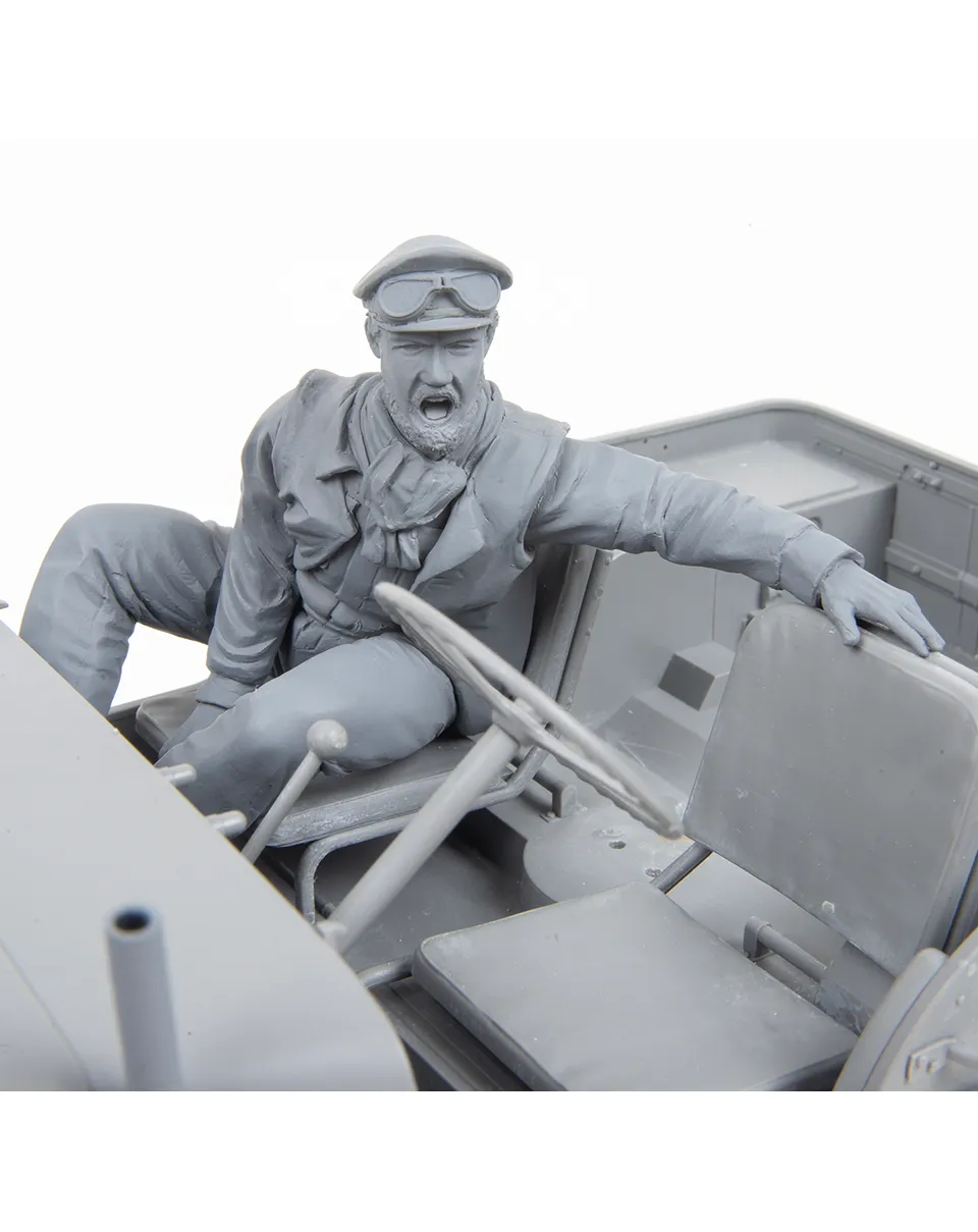 AFV Modeller 16096 figure 1:16 Jeep Gunner LRDG