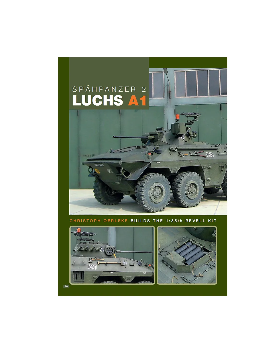 AFV Modeller 51 Spahpanzer Luchs articolo PDF copia singola