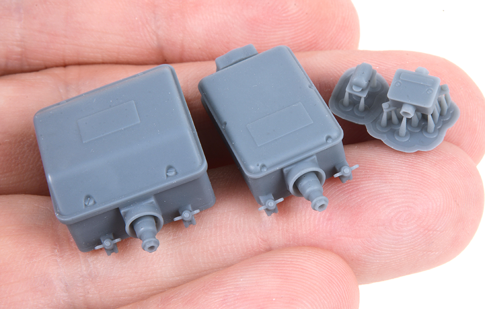 AFV Modeller 16371 Nashorn radio comando 1:16 dettaglio