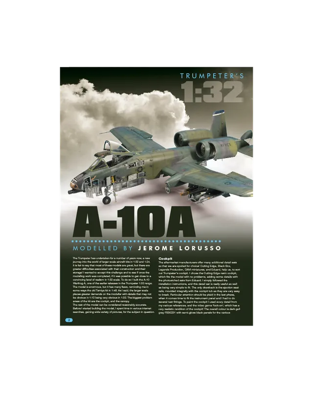 AFV Modeller AIR 44 articolo PDF A-10A 1:32