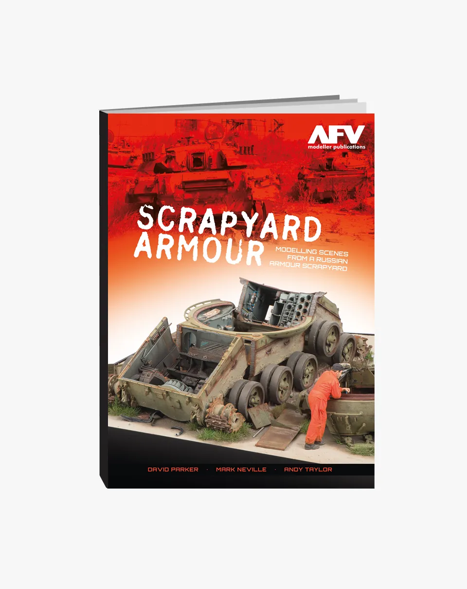AFV Modeller Scrapyard Armour libro corazzati copia singola