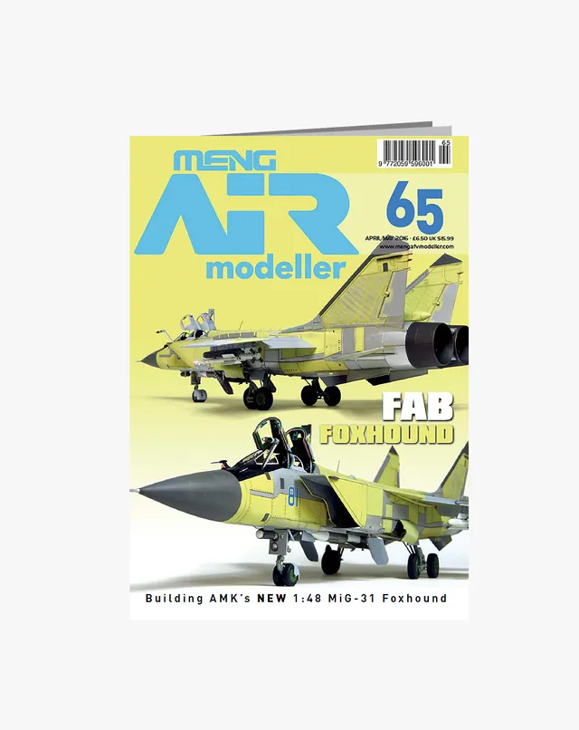 AFV Modeller Meng Air Modeller 65 rivista aerei copia singola