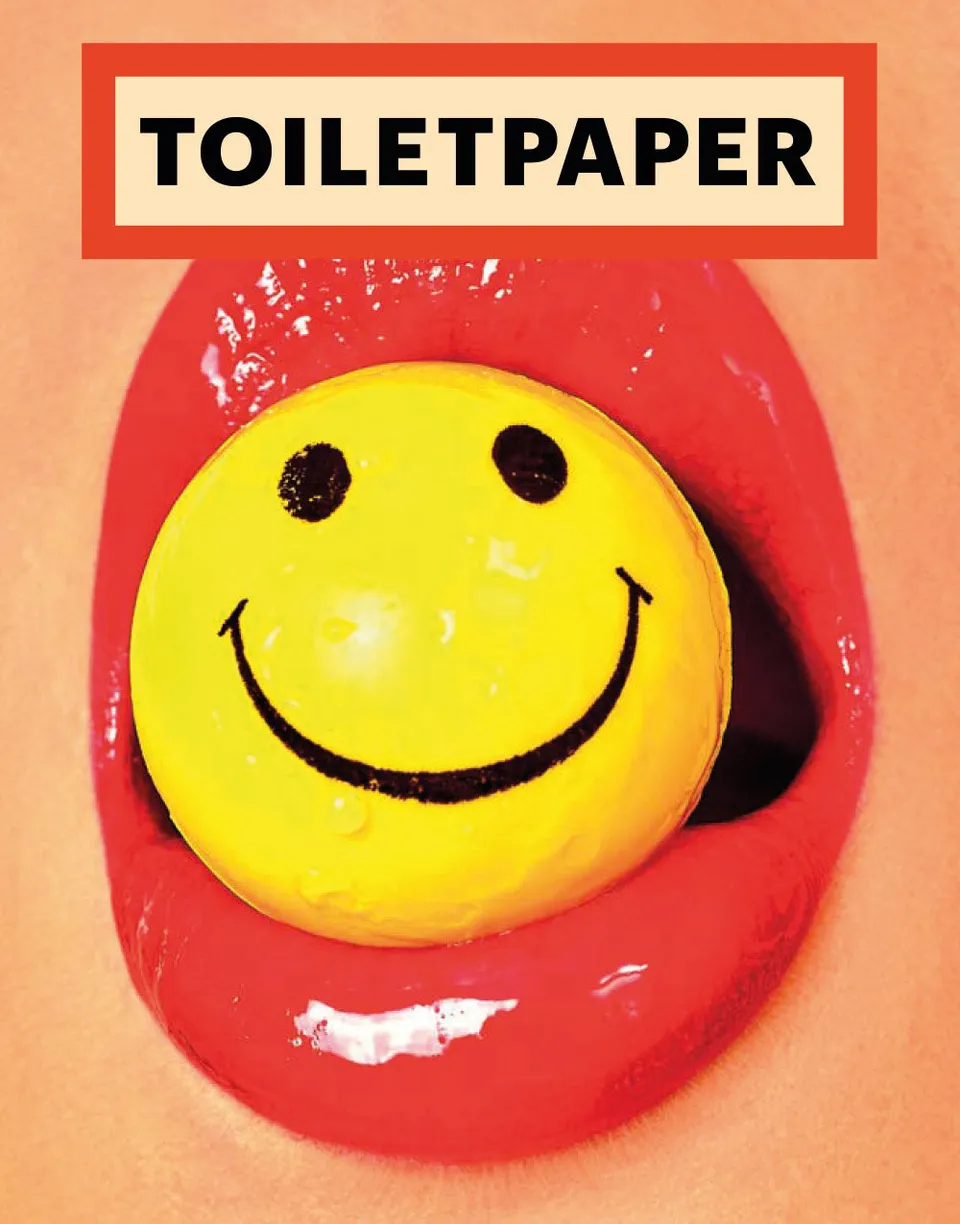 TOILETPAPER Magazine N.18 rivista 42 pagine
