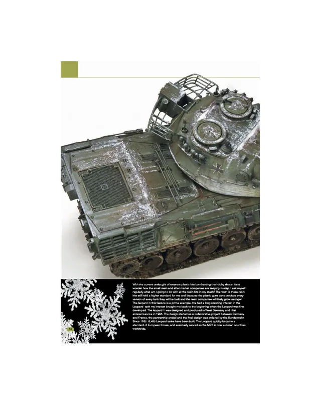 AFV Modeller AFV75 Snow Leopard articolo PDF copia singola