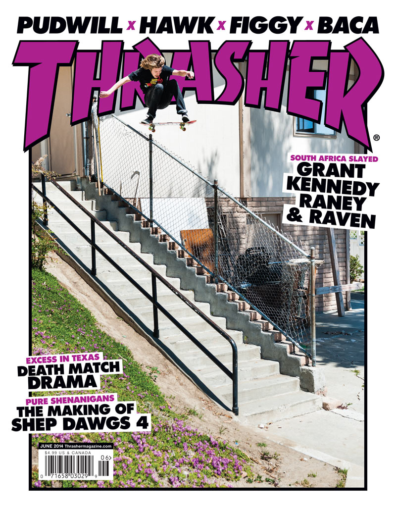Thrasher giugno 2014 rivista copia singola Shep Dawgs
