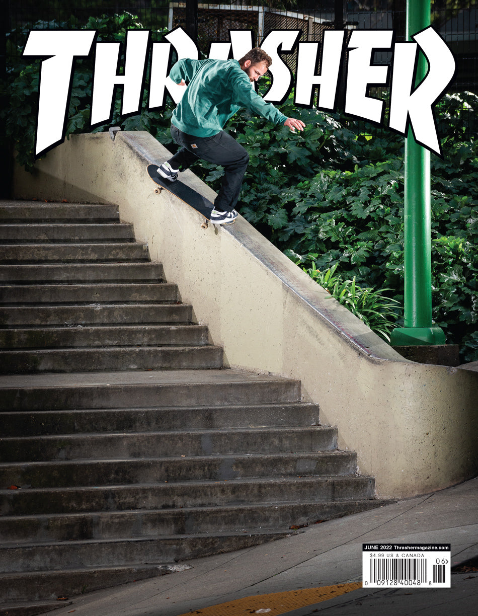 Thrasher Magazine Giugno 2022 rivista copia singola 240 pagine