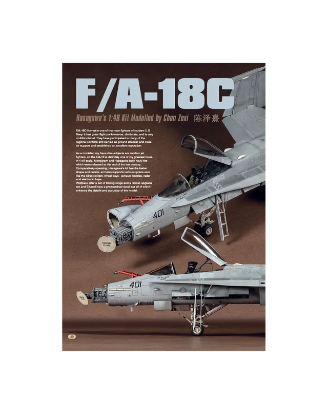 AFV Modeller AIR63 rivista PDF F/A-18C
