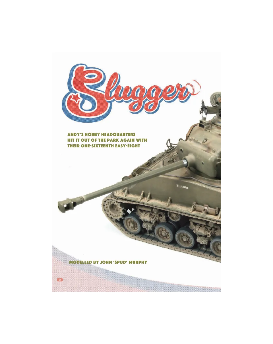 AFV Modeller AFV134 rivista PDF Sherman Slugger 1:16