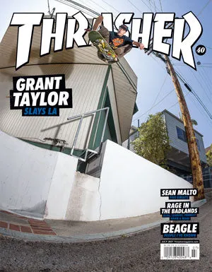 Thrasher Magazine luglio 2021 rivista copia singola skate